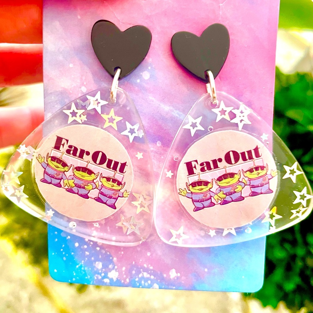 Aliens From Toy Story Dangle Earrings